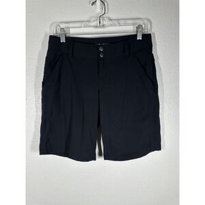 Columbia Shorts Womens 8 Black Omni-Shield Hiking Quick Dry Stretch Nylon Trail